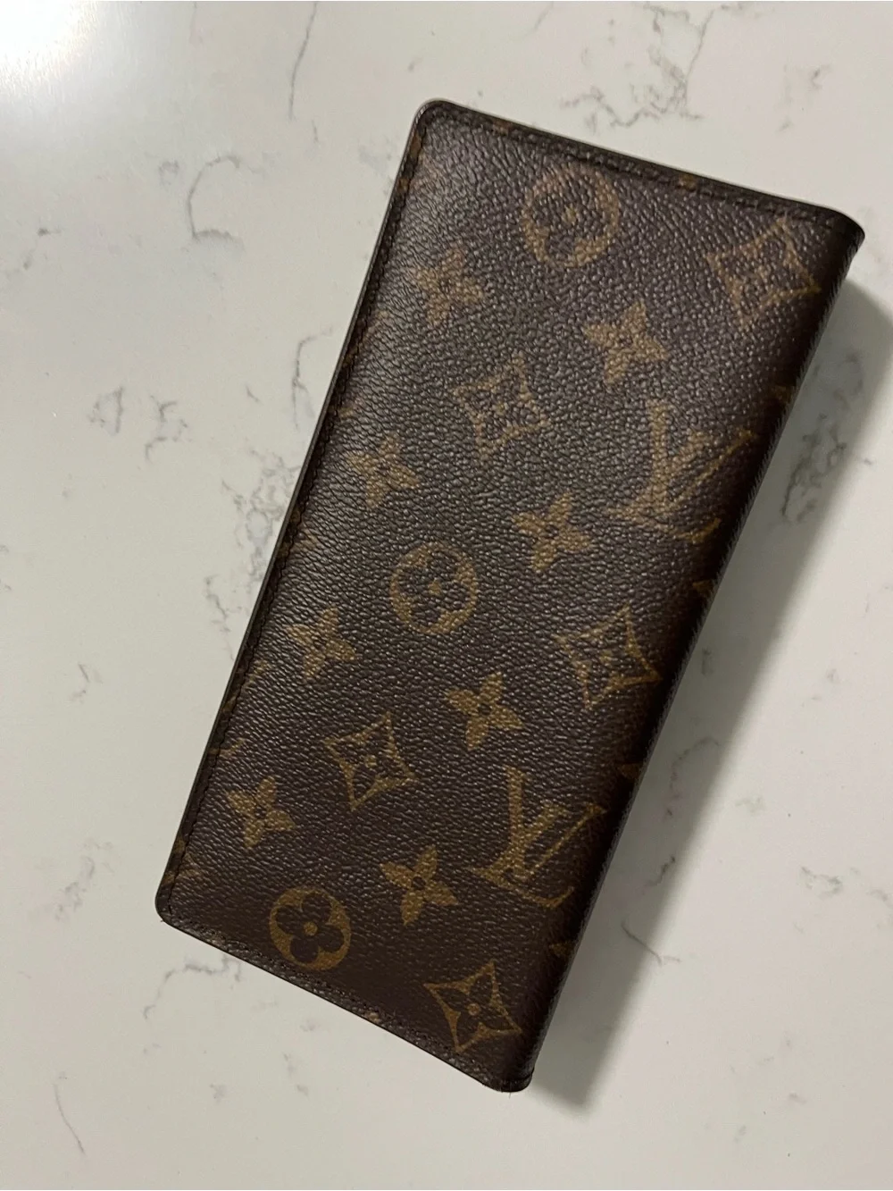 Louis Vuitton Brown Monogram Long Wallet